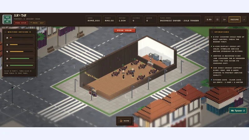 Kopitiam Tycoon screenshot